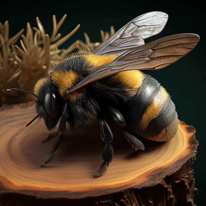 3D model Bombus haematurus (STL)